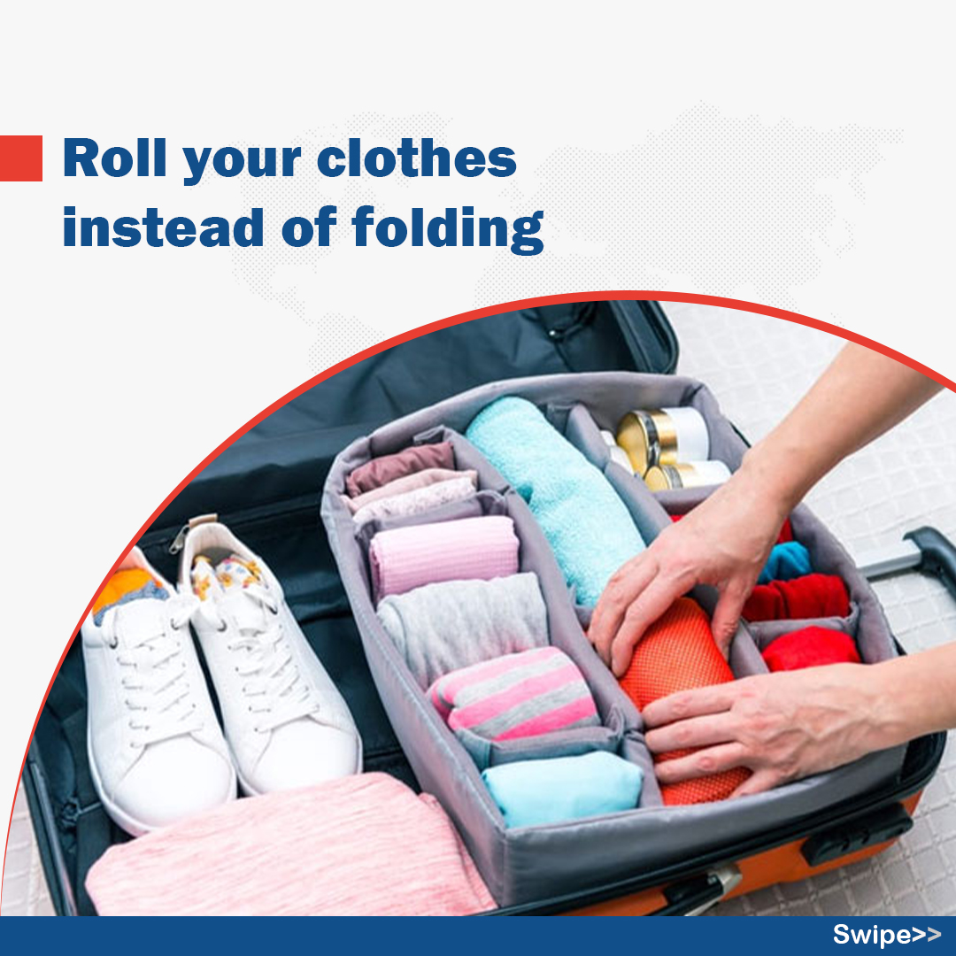 tripzy_go's tweet photo. Are you the type of person who always carries more than what you really need?
So, here are the tips to help you take less things in your suitcase.
#vacation #travelhacks #traveltips #traveller #travelling #travellife #tips #hacks #travel #TravelKnowledge #travel #travelblogger https://t.co/5ujWibFP5l