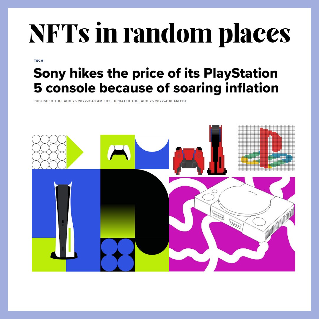 nftrapl's tweet photo. pump it !! #PlayStation5 #gaming #sony #PS5Share #nftart #nftsinrandomplaces @PlayStation @Xbox https://t.co/Sd0oMhB01L