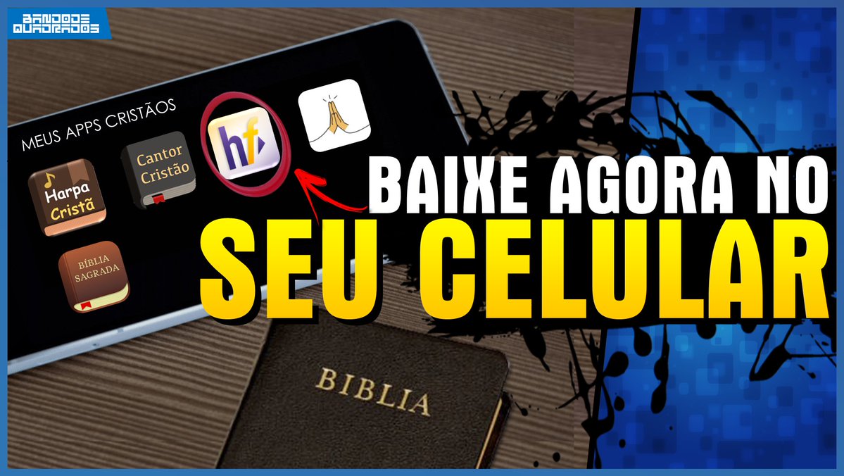 bando_quadrados's tweet photo. Existem alguns apps de celulares que podem ajudar o cristão como Devocionais, Estudos, Leitura da Bíblia e dentre outras atividades.

Conheça esses aplicativos aqui: https://t.co/Hef4FirRbL 👇👇👇 https://t.co/mBbc0PVmJ1