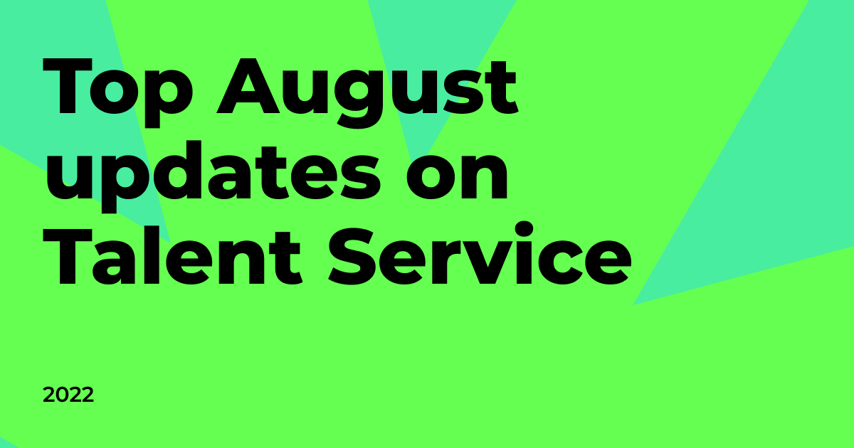 TalentServiceAI's tweet photo. August’s top updates

▪ New roles again! Designers and Marketing specialists are now welcome to Talent Service. Hire a specific specialist you need – we have elaborated all possible design and marketing roles.

What’s more? Read here: https://t.co/cAlPwjjqXn https://t.co/1aA3eYSJjX