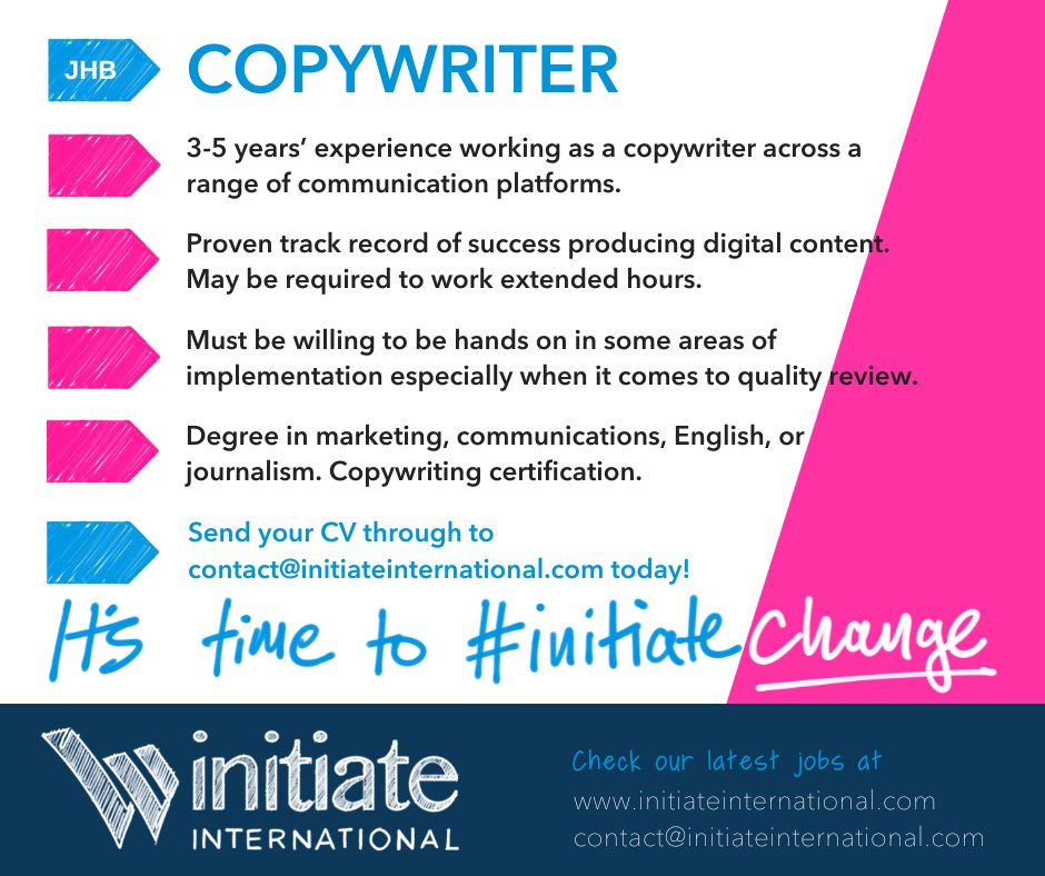 Initiate Group On Twitter We Have An Exciting Career Opportunity For initiate-group-on-twitter-we-have-an-exciting-career-opportunity-for