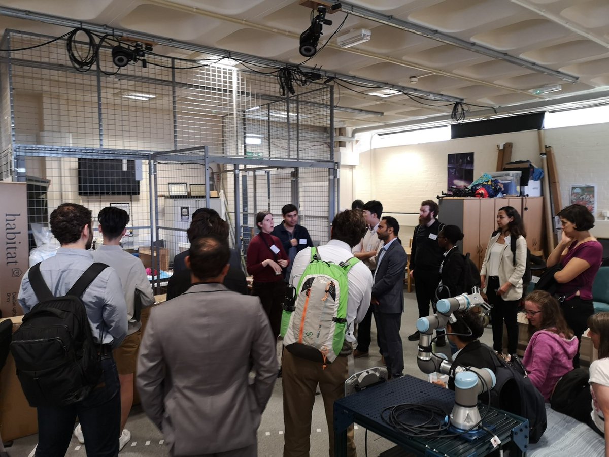 AberRobotics's tweet image. Belately sharing some more photos from #UKRAS22. Here is the group photo and a couple of photos from the lab tour.