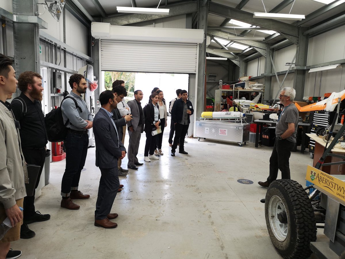 AberRobotics's tweet image. Belately sharing some more photos from #UKRAS22. Here is the group photo and a couple of photos from the lab tour.