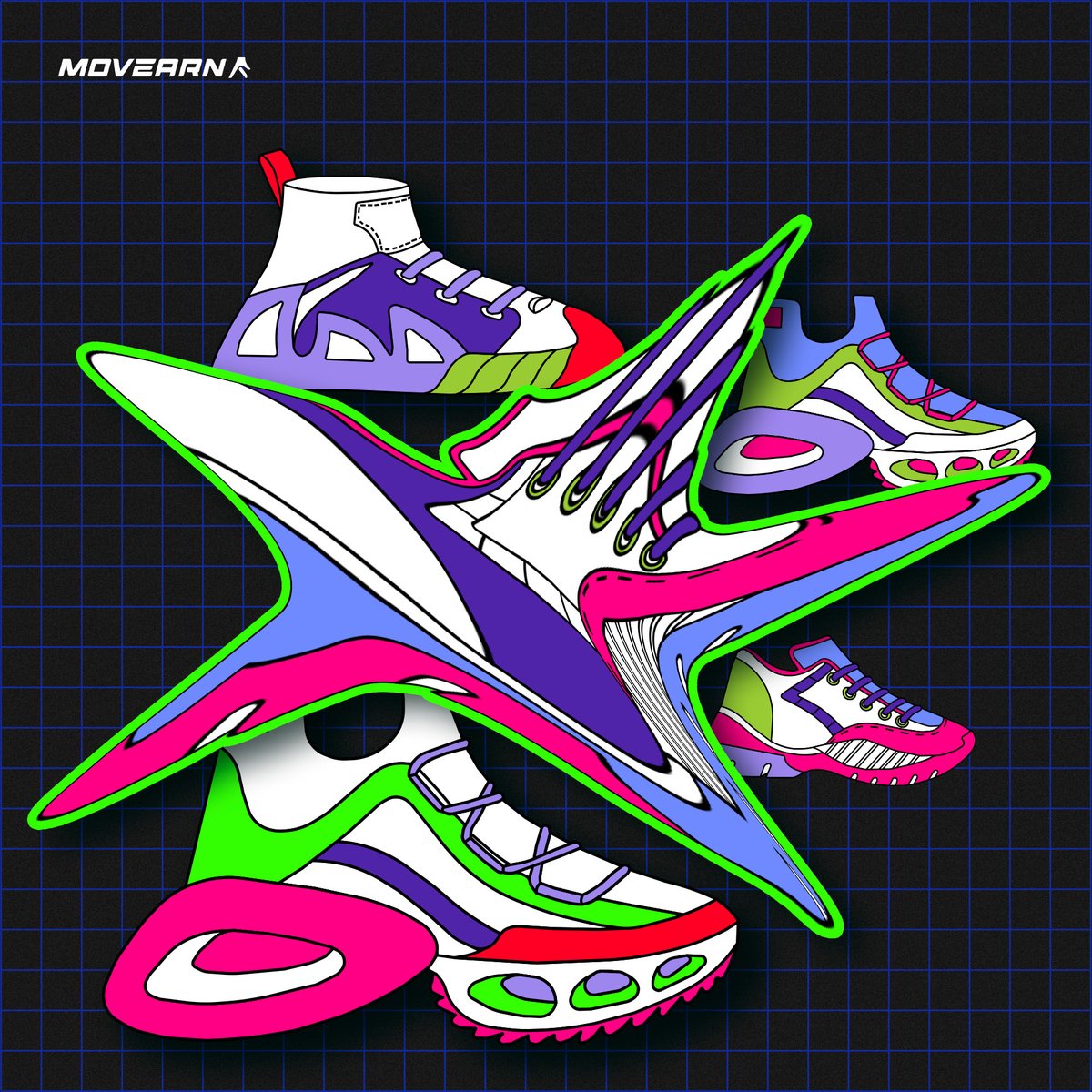 movearn_com's tweet photo. 👟MovEarn is a Web 3.0 application that rewards you for each step you make!
https://t.co/dHST6mAxrU
#nftgames #walking #running #exercise #workout #nftcommunity #nftseller #sneakers #sneakerslover #MoveEarn #airdrop #nftproject #nft #move2earn #move2earnapps #move2earntoken https://t.co/sLrHGPUFgT