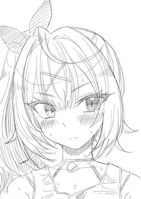 顔を可愛く描けるようになりたいから練習するぞ! 57 