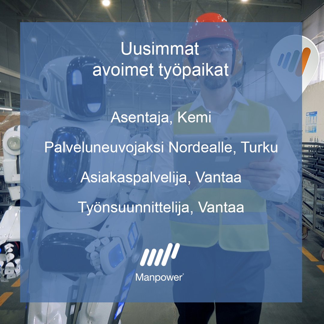 Meillä on auki mielenkiintoisia tehtäviä. Katso lisää: hubs.ly/Q01lpFtT0