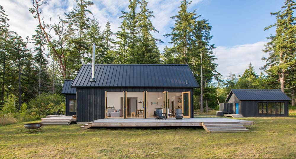 Today's #CabinoftheDay is The Coyle by Prentiss + Balance + Wickline. #moderncabin #cabindesign #cabinlove #cabininspo