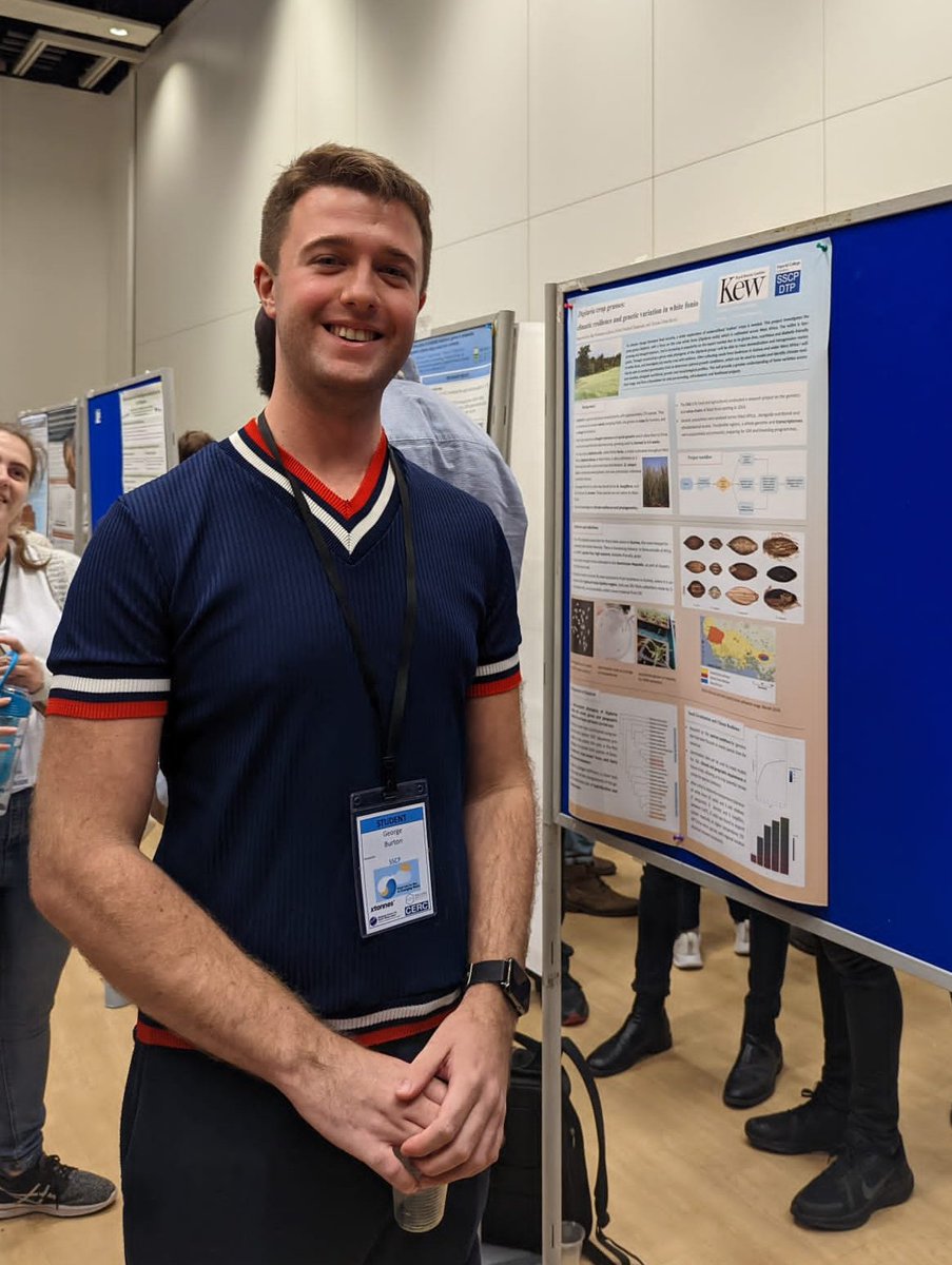 cropsandbops's tweet photo. talkin about climate resilient crops + genetics at @SSCP_DTP @London_NERC_DTP joint dtp conference! #kewscience 🌾🧬 https://t.co/oRK6tEVVfX