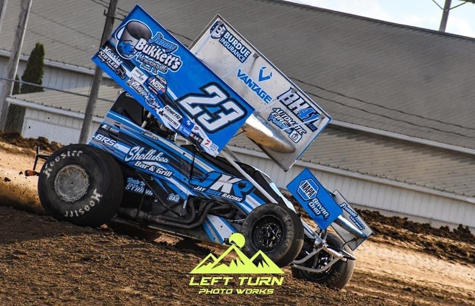 JKiserRacing23's tweet photo. Ittttsss Raaaace Daaaaay for the  #BH41 @VantageAthletic #NAPAofBryan #JimmyBukketts #BurdueInsurance #ShellukesBar #AmericanDrainSolutions #SpankysPizza #AutomaticFireProtection @keizerwheels #FremontFence @BRStuned #BillStrong #23 @atticaracewyprk vs the @AFCS_Sprints. $$$$ https://t.co/U4KwyVCKS8