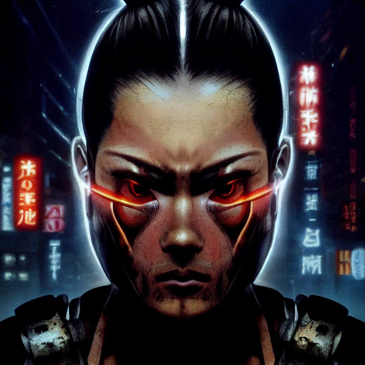 VincentFillon1's tweet photo. Dernière collection exceptionnelle de Cyber Samuraïs
Que des exemplaires uniques.
https://t.co/tmrpKBSm75 via @opensea https://t.co/yIAm4d1SVw