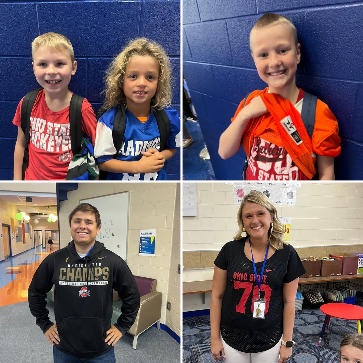 KriegmontSES's tweet photo. Happy Friday to all the Blue Streaks and Buckeyes of the world! #WeAreMadisonBlue #GoBucks https://t.co/lsKfQbX9hn
