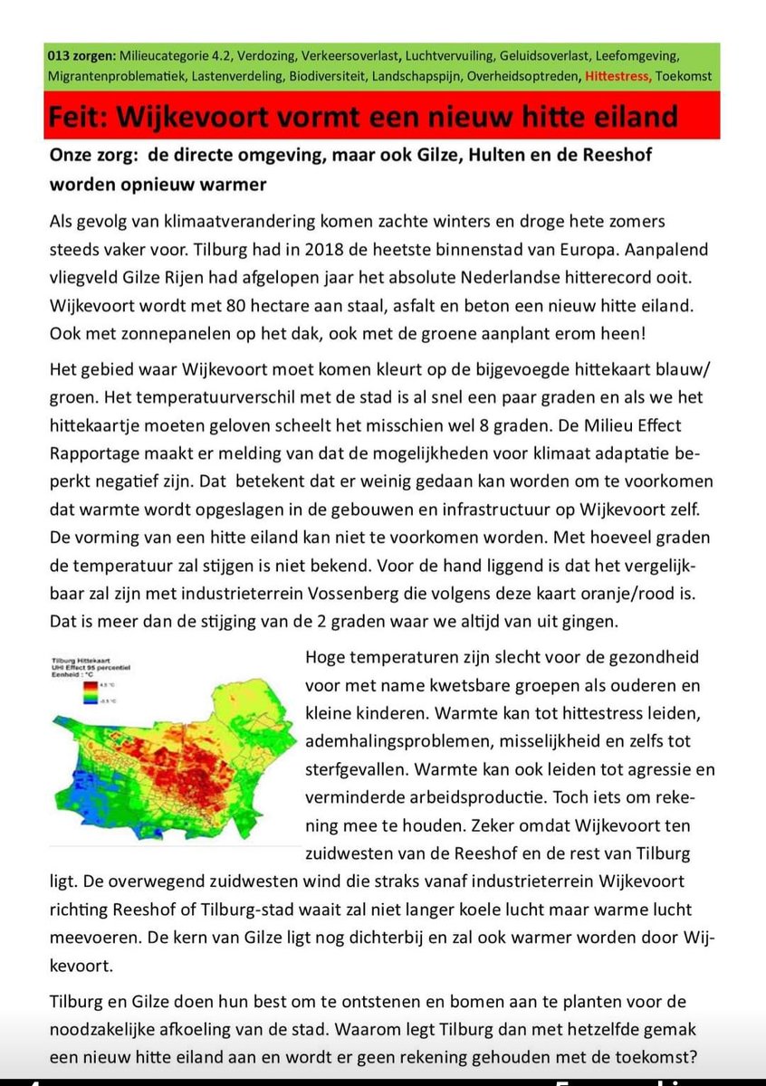 aan_zet's tweet photo. @bramkeijsers @basvanderpol @rikgrashoff Tegenstrijdig dat @D66Tilburg het buitengebied #Wijkevoort opoffert aan #industrie wat voor verkoeling van de stad weer een #hitteeiland erbij. https://t.co/4YW75yUg0P