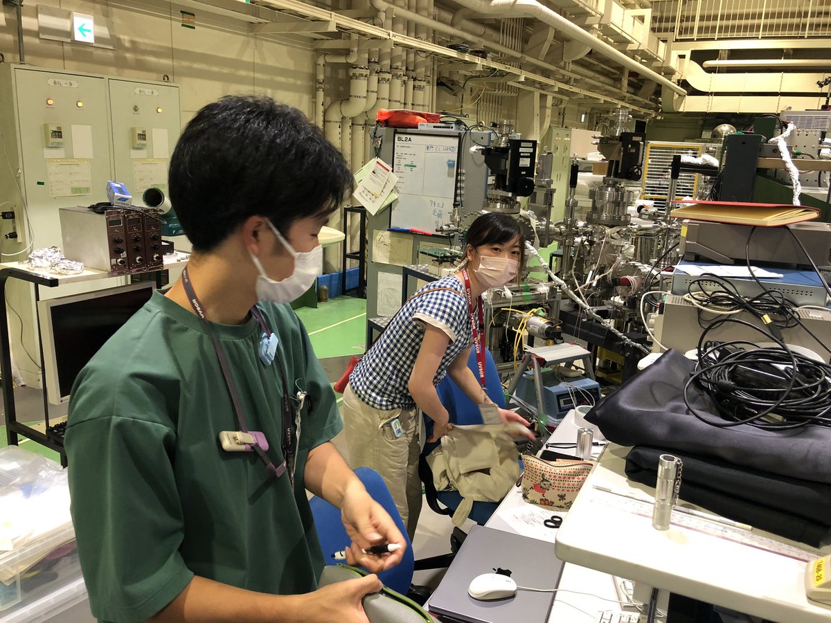 Xray_Sun_jp's tweet photo. 今週の測定は無事終了です。また来週〜 #FOXSI #UVSOR https://t.co/wkALZ1YXsi