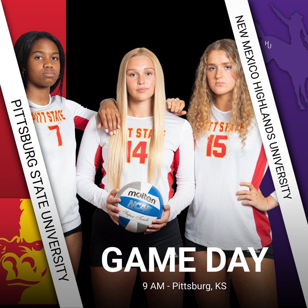 Pitt State Volleyball 🏐 tweet media