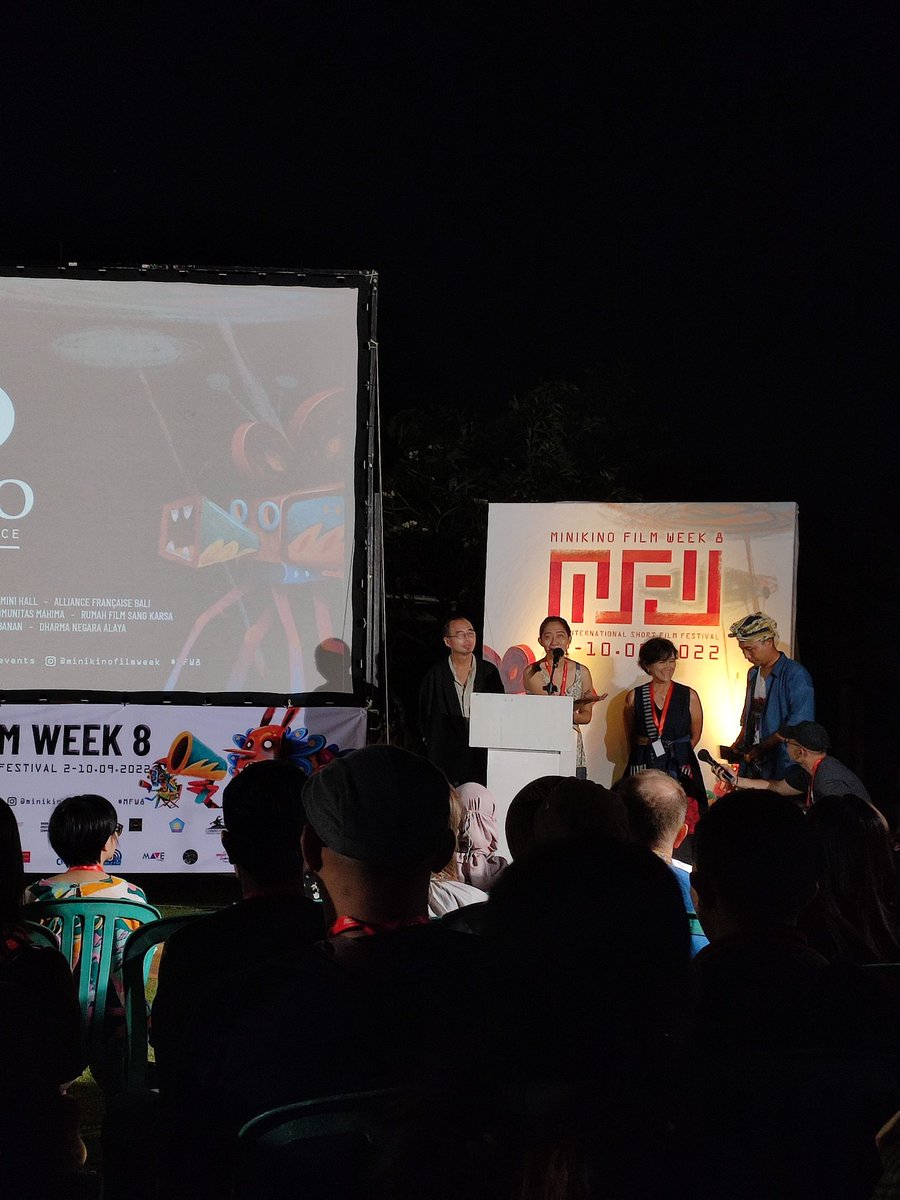 WatchmenID's tweet photo. Selamat malam semuanya!!!!! 

Dengan senang hati kami kabarkan, Minikino Film Week 8 dengan resmi, DIMULAI! 

Cc: @minikinoevents 

Dan ini akan menjadi thread kami selama mengikuti MFW8!! https://t.co/raTVobGeUa