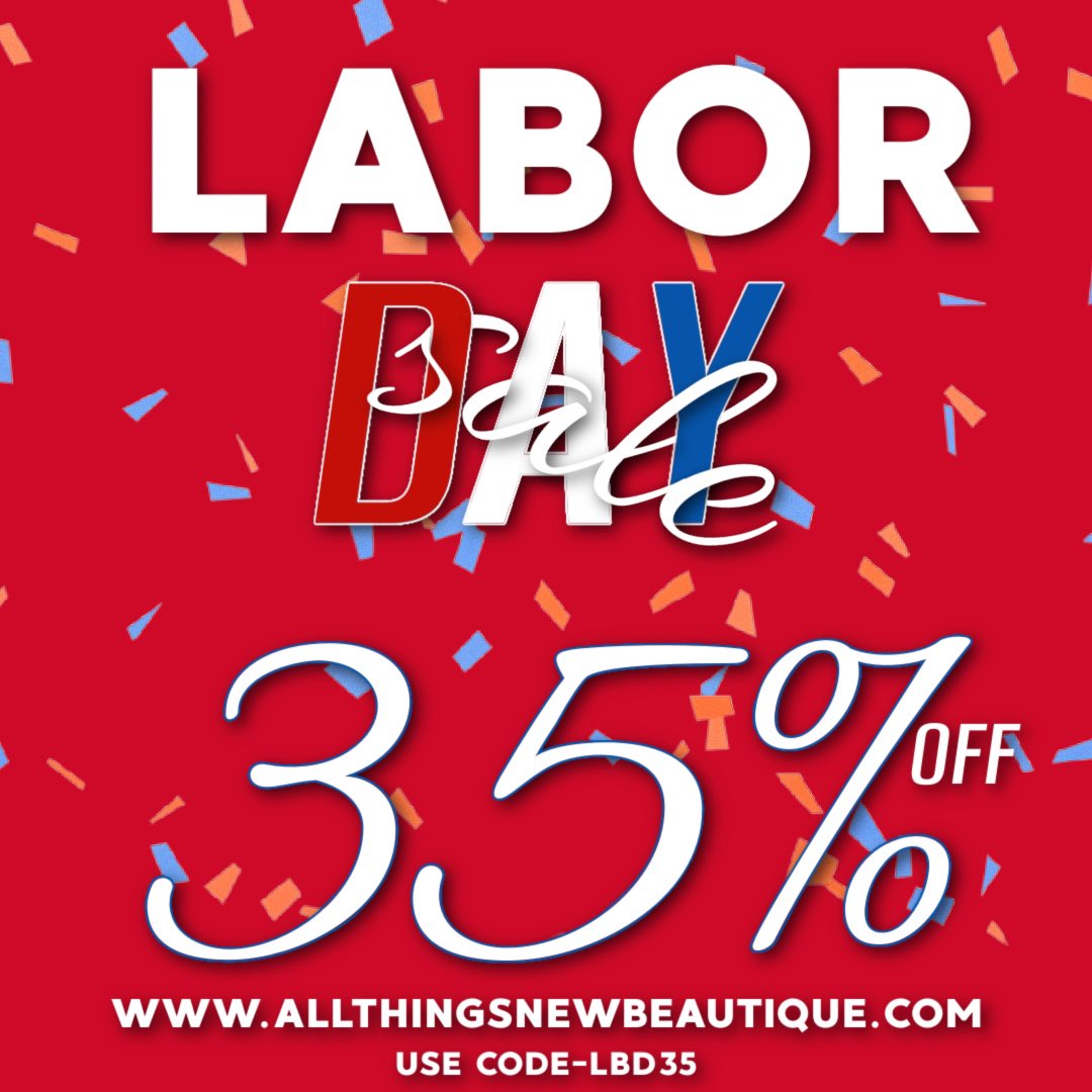 Sale going on now!! Enter code LBD35. Don’t miss it!! SHOP!! allthingsnewbeautique.com
#apparel #explorerpage #fashion  #AllThingsNew #onlineboutique #beauty #style #smallbusiness #likemyphoto #chique #classy #casual #spring #entrepreneur #plussize #ATNDolls #ShopATNBeautique