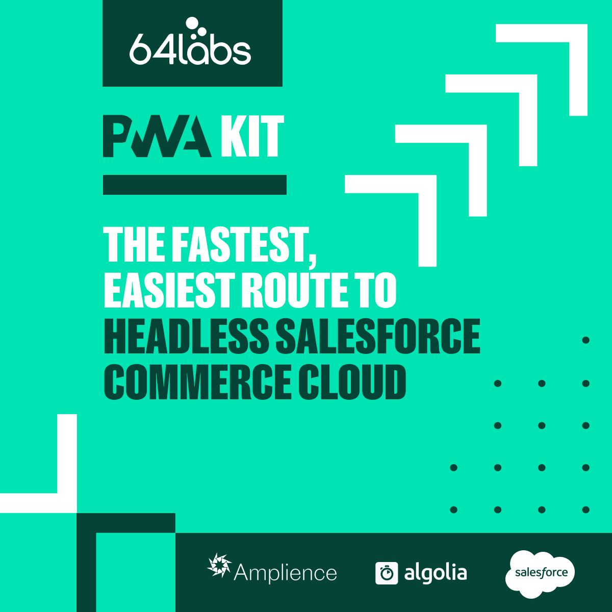 Amplience's tweet image. Why should you go headless on Salesforce Commerce Cloud? 

How can the 64labs Composable Storefront Accelerator help you do that? 

James Brooke’s blog post answers all these questions and more. 

Read it now: hubs.la/Q01kJb300

#headlesscommerce #salesforcecommercecloud