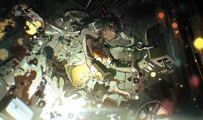 95 :  ODDS &amp; ENDS#初音ミク #VOCALOID #100日チャレンジ 