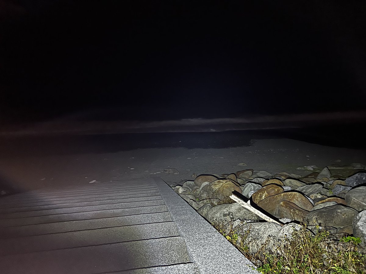 半夜觀浪