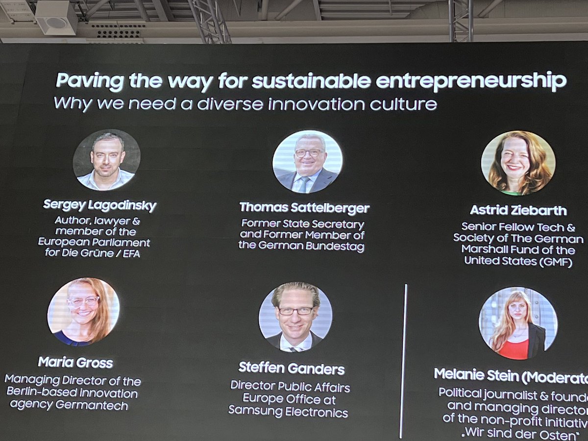 th_sattelberger's tweet photo. Spannendes Social Entrepreneurship-Event a.d.IFA Berlin mit tollen Preisträgern #StreetLightelligence und #GreenTechengineers.War gerne auf Panel. Gerade #socialentrepreneurship und #SocialInnovation passt bestens zu einer #HumaneMarktwirtschaft https://t.co/zjUa6JBpJV