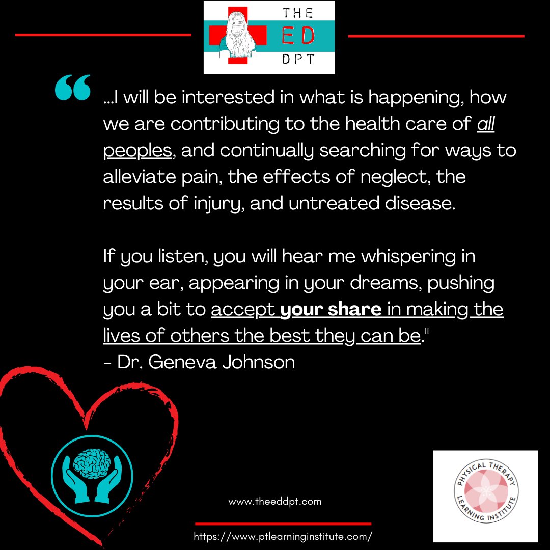 TheEDDPT's tweet photo. #FeatureFriday this week shines a light on #DPTEducation based on the @PTJournal article linked here.
https://t.co/vImnAKvwIa
1/ https://t.co/S4GmL42uyX