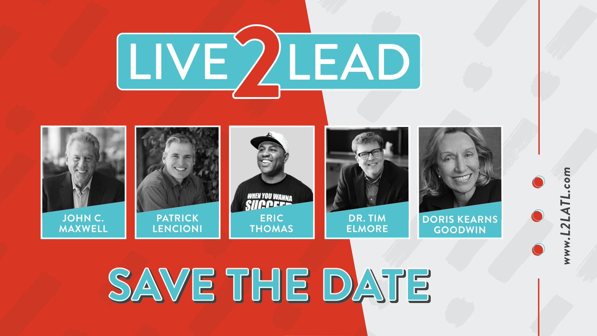 Maxwell_Leaders's tweet photo. "You don't go up to the top, you grow up to the top." -John C. Maxwell

Save the Date for Live2Lead, a one day event for you to invest in YOUR personal growth! 

Register here: https://t.co/IJVpaKGF77

#live2lead #growth #event #savethedate https://t.co/geO4sXNB7K