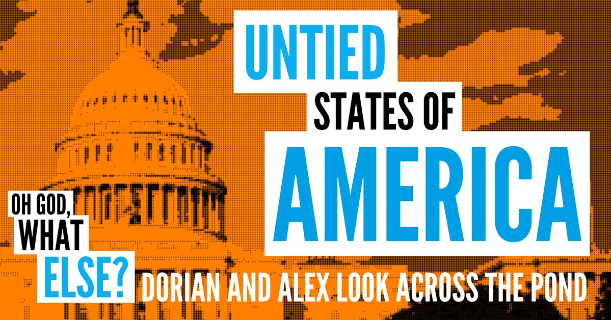 OhGodWhatNowPod's tweet photo. “The Republicans aren’t interested in governing. There’s not very much they want to do – but they want to block everything else.”
@Dorianlynskey and @sturdyAlex discuss political manoeuvres across the pond.
#OGWE is for Backers-only — sign up to listen: https://t.co/lYjFq1SBa0 https://t.co/V9ETDpfwXU