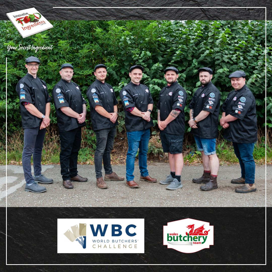 Innovative_Food's tweet photo. We are proud to be sponsoring the Welsh Butchers Team in tomorrow’s World Butchers Challenge in Sacramento, California!

We wish all the team the very best of luck with a special shout out to our very own Peter Rushforth, who is team Captain!

#WBC2022 #worldbutcherschallenge2022 https://t.co/7HeobOhji8