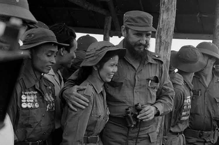 MMarreroCruz's tweet photo. Llegue al hermano pueblo de #Vietnam una calurosa felicitación en el aniversario 77 de su independencia. 
Las relaciones históricas entre nuestros países se caracterizan por una especial amistad y el vínculo entrañable que existió entre los líderes históricos Fidel y Ho Chi Minh. https://t.co/I5z6sD74uU
