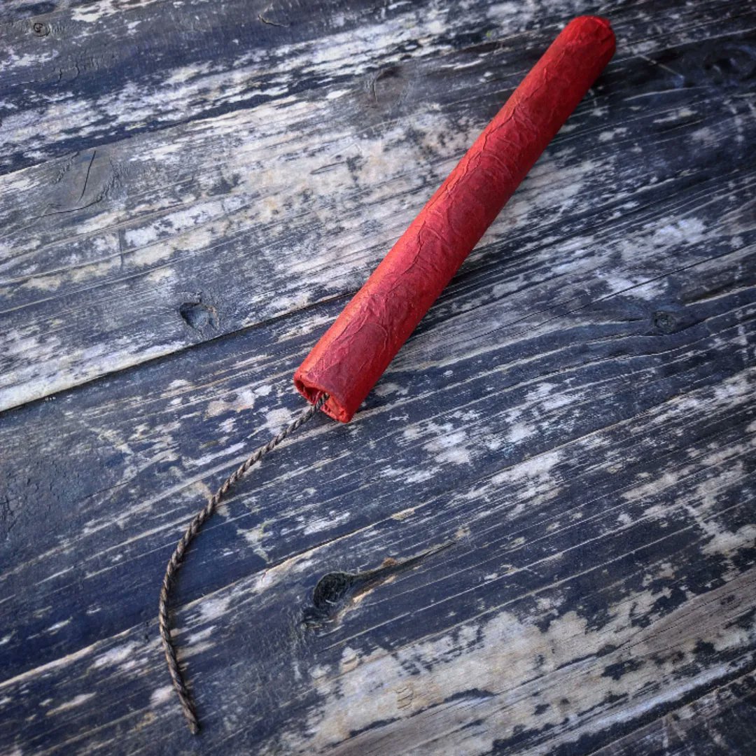 paintproquo's tweet photo. "Dynamite is only loyal to the one who lights the fuse..."
Prop dynamite as seen in western movies!!
π€ ππΊπ§¨π₯
#prop #dynamite #western #wildwest #frontier #frontiernation #propmaker #west #cowboy #cowboynation #movie #oldfilms #handmade #diy #tutorial #youtube #doityourself https://t.co/PwIfvyd2ut