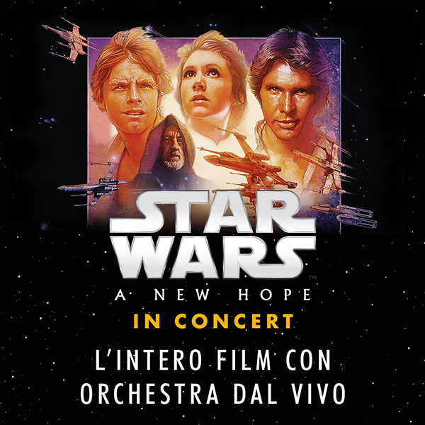 TicketOneIT's tweet photo. ❗️Star Wars: A New Hope in Concert come non l’hai mai visto prima: proiettato con un’orchestra di oltre 80 elementi che esegue la colonna sonora dal vivo!
 
📍29 settembre e 1 ottobre
Roma, Auditorium Conciliazione
 
🎫Acquista il tuo biglietto: https://t.co/NaABPhOcso
#RomaFMF https://t.co/QlnxE0UoAx
