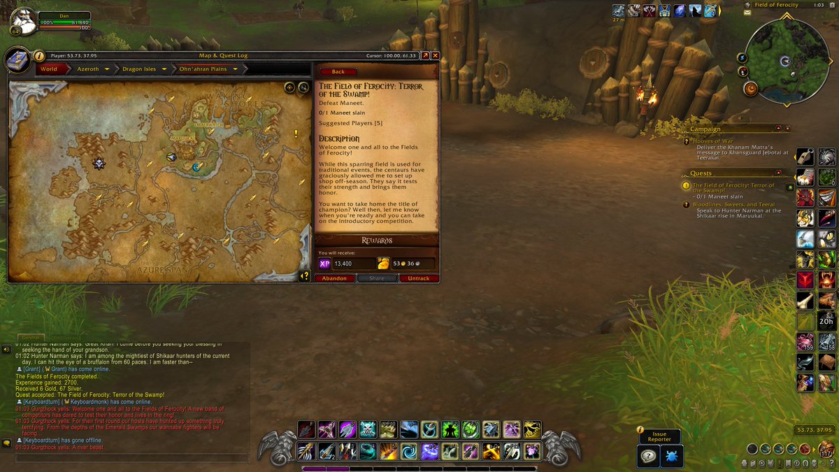 MrGM on Twitter "The "Ring of Blood" type questline has returned in