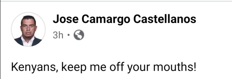 Toshsilali's tweet photo. Camargo finally speaks 😂😂😂 https://t.co/uZ4Hj7f7fQ