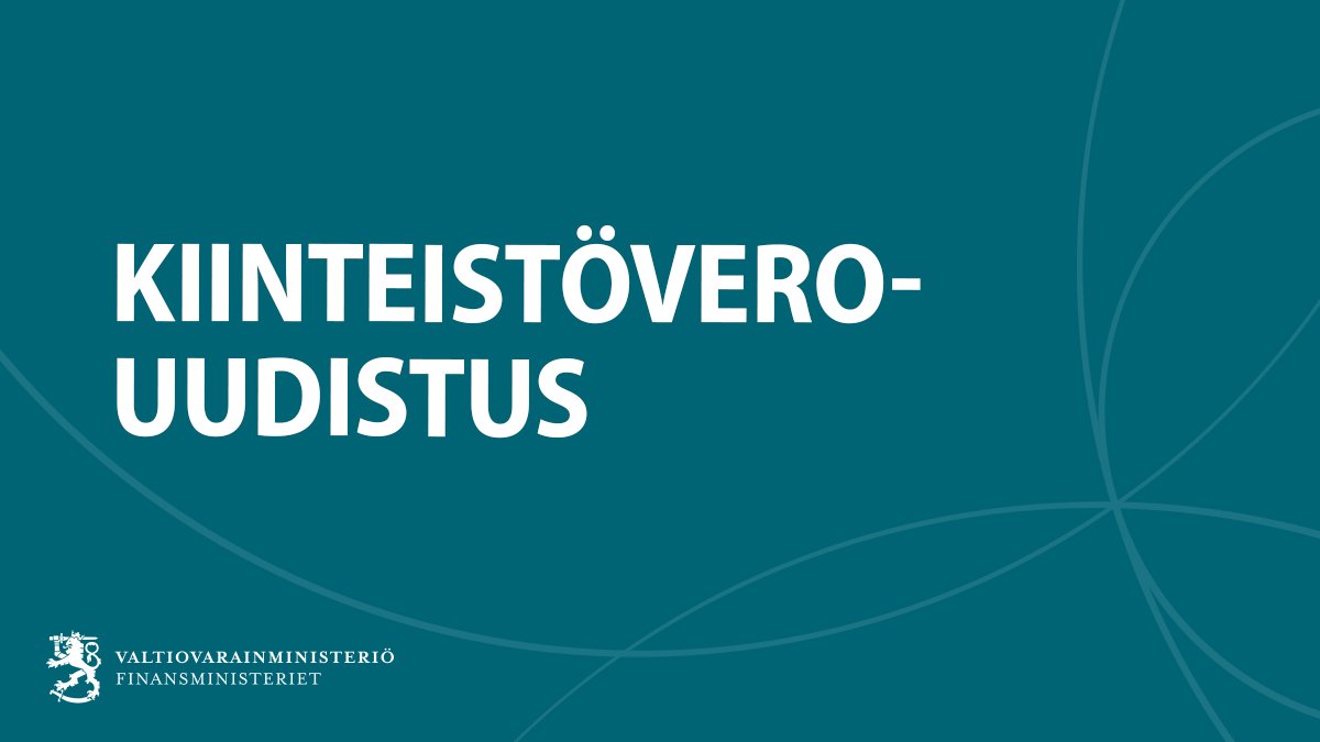 Kiinteistöverotuksen arvostamisuudistus siirtyy. Hallitus on arvioinut, että nykyisessä tilanteessa ei ole syytä antaa eduskunnalle uudistusesitystä, joka väistämättä lisäisi taloudellista epävarmuutta.

🏡 Lue tiedote: vm.fi/-/kiinteistove…

#Verotus | #Kiinteistövero