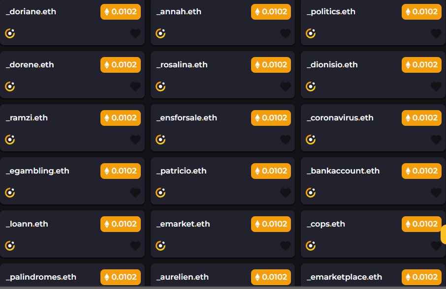 vladkash_eth's tweet photo. @CaptainMurica_e All these are 0.0102e each! https://t.co/oirHC0hN7u