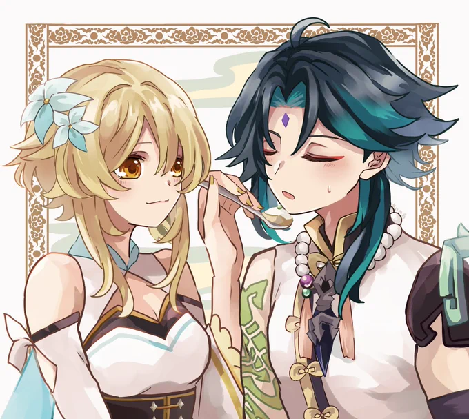 スイパラ魈蛍#魈蛍  #xiaolumi 