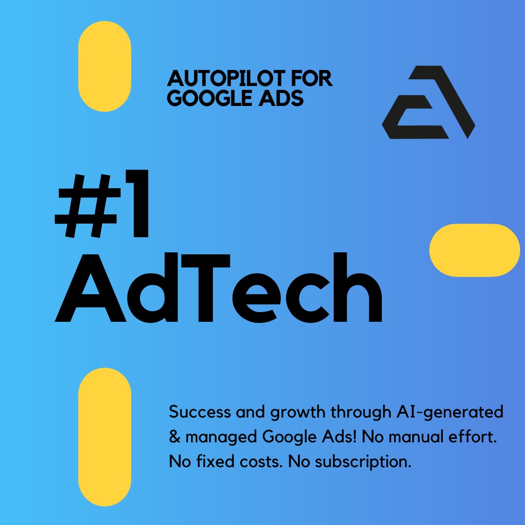 AdConnector's tweet photo. Scale your business with AI and leave your competitors behind. AdConnector is an advertising automation technology created to help you generate more sales. It is the most intelligent the fastest and the easiest way to advertise your products or services online. https://t.co/JsNMo4AMoi