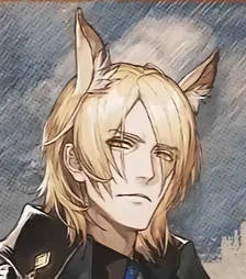 I was checking to see the difference with his NPC sprite, but the wwwww the contrast in his expression wwwwww 