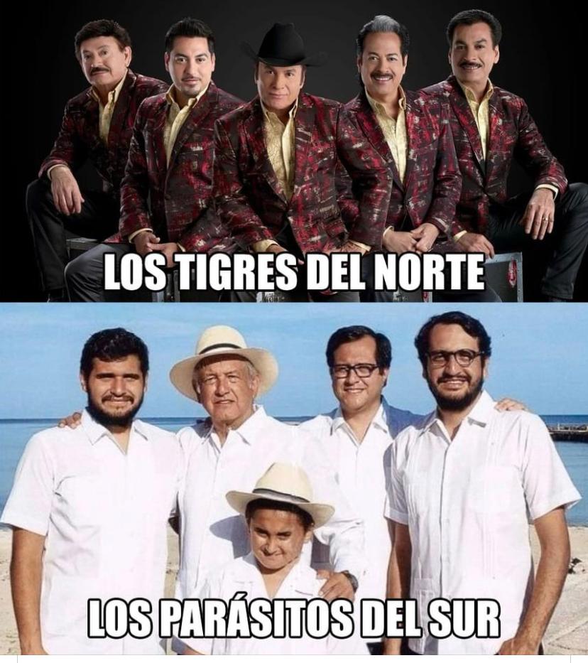 SandraPeniche8's tweet photo. @lopezobrador_ @LillyTellez @LauraBe34671179 @notimxm @ChumelTorres  ni más ni menos esto es lo que son , familia de huevones vividores corruptos https://t.co/JlWeu9nKSo