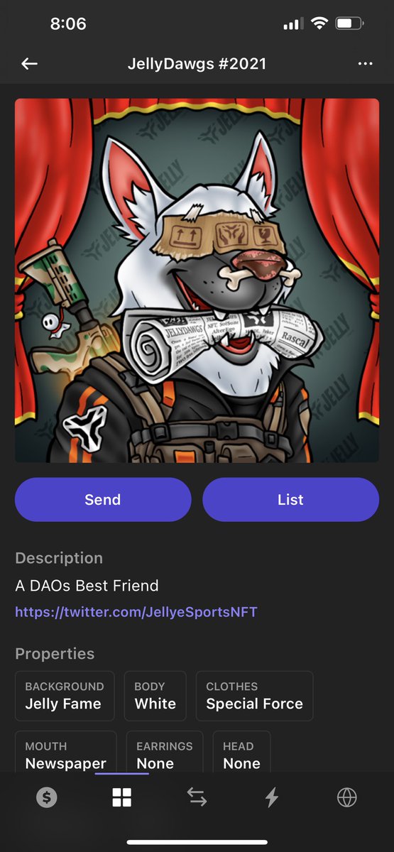 ernesto (@ernesto56437123) on Twitter photo Woke up to find this on my wallet. Thanks guys!! <a href="/CareBearzNFT/">Bearz DAO | UNDER NEW OWNERSHIP</a> @JellyeSportsNFT Woke up to find this on my wallet. Thanks guys!! <a href="/CareBearzNFT/">Bearz DAO | UNDER NEW OWNERSHIP</a> @JellyeSportsNFT