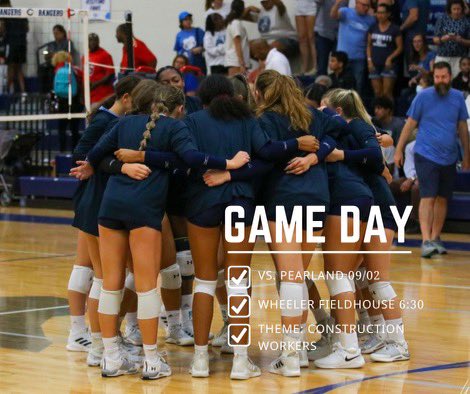 GAME DAY!! COME OUT &amp; SUPPORT!! 

▪️ FRI 9/2 vs PEARLAND
🕦 4:30/5:30/6:30 
📍Wheeler Fieldhouse 
Theme:
⚠️ warning: construction ahead ⚠️

🚨 CLEAR BAG POLICY 🚨
#ClementsVolleyball #RangerPride #LetsRide