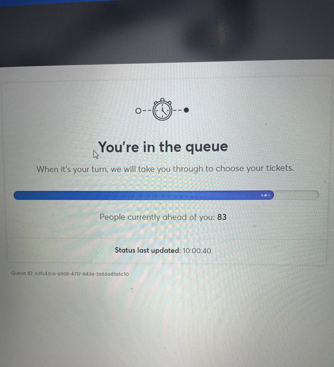 _megnobile's tweet photo. I genuinely have no clue how I got into the Harry styles queue this far ahead lol https://t.co/F7Zd6BBWRL