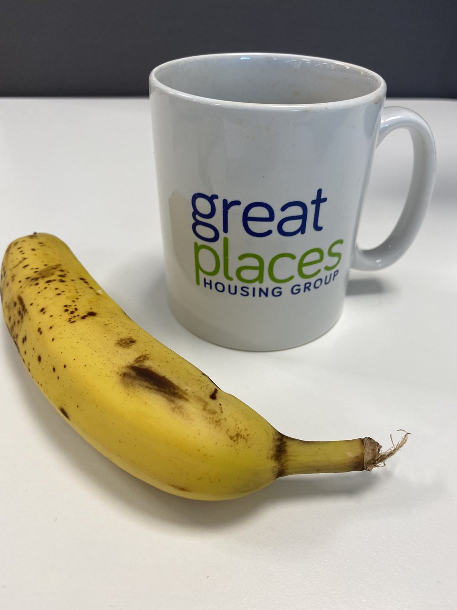 NickGPHG's tweet photo. Wow! You realise that you are enjoying yourself when you forget about a special occasion. I’ve now been at Great Places for 2 years and 1 day. What better way to celebrate than with a coffee and a banana! @GP_DevTeam @MyGreatPlace https://t.co/IWOGyetmeT