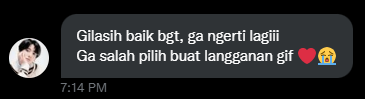 09099S's tweet photo. walau tak pernah update jualan, masih ada cust" lama yang setia wkwkw https://t.co/tzxdrZPfys