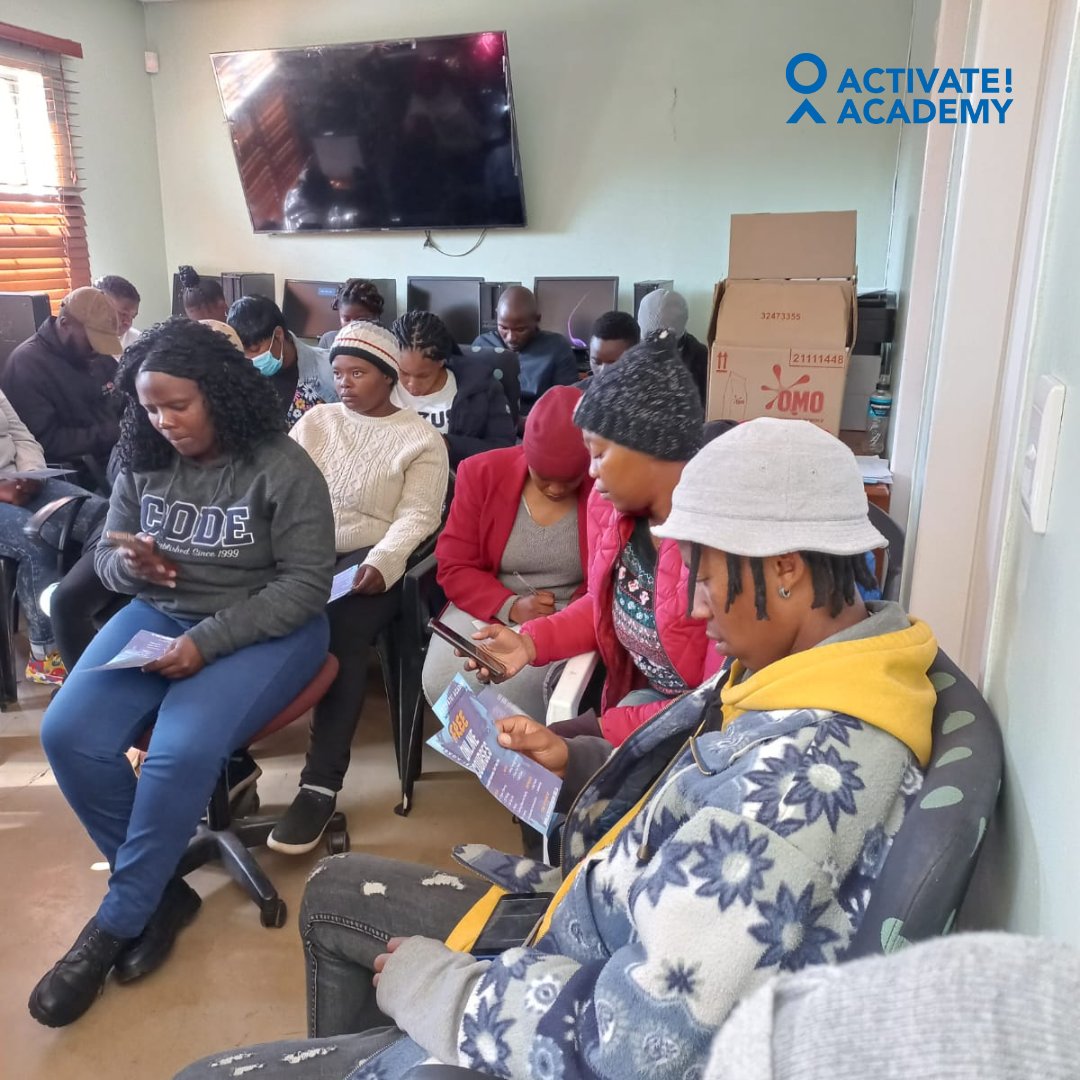 This week was an eventful week for our ambassadors as they worked hard with the A! Academy to capacitate youth with skills and knowledge to give them the edge in their lives. 

#activateacademy #igniteyourflame
activateacademy.org.za
