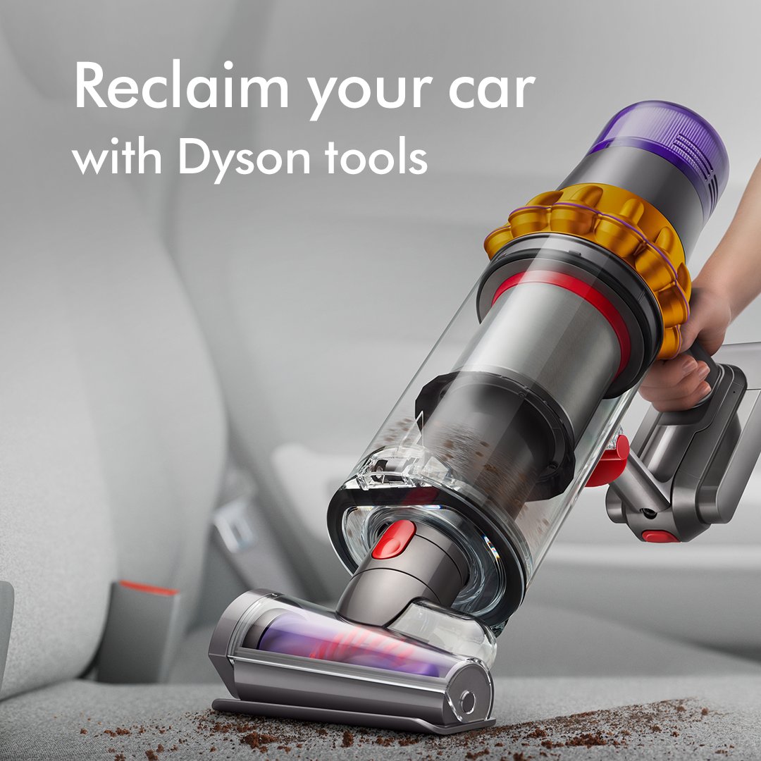 Long journeys, quick cleans. School’s out for summer. Dyson technology is engineered to help clean up the mess after those long car trips. So you can free your car from snacks, sand and crumbs. Are we there yet? ms.spr.ly/6013jmbIZ