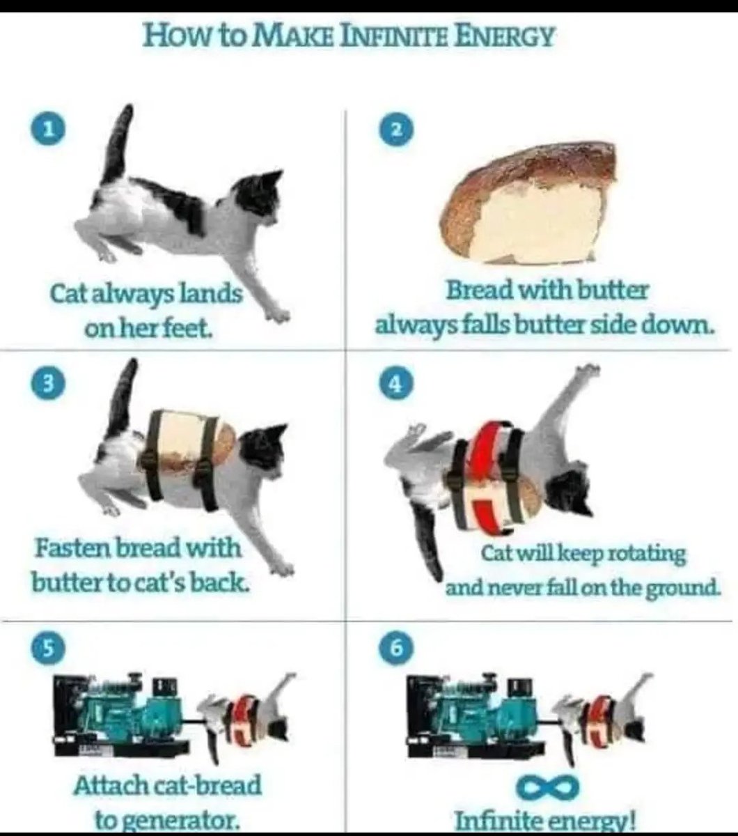 cathalmaco's tweet photo. Energy crisis solved...it's all about the laws of physics. https://t.co/8yeL3LLmQq