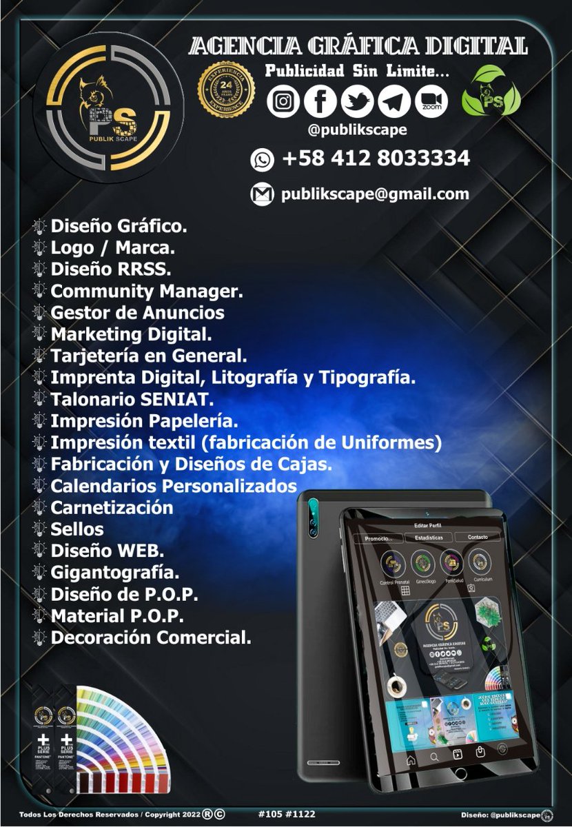 publikscape's tweet photo. Tu solución gráfica para tu empresa o emprendimiento https://t.co/u1COq2N3kf