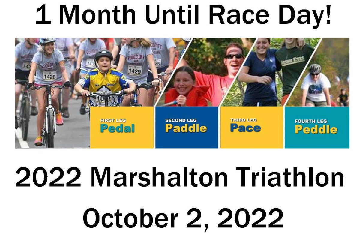 marshlton_tri's tweet photo. The countdown is on!  T-minus one month until we kick off the 2022 Marshalton Triathlon.  We can't wait to see you all back in-person very soon!

#triathlon #VisitChesterCountyPA #racing #fitness https://t.co/ZPJEDmjSrF