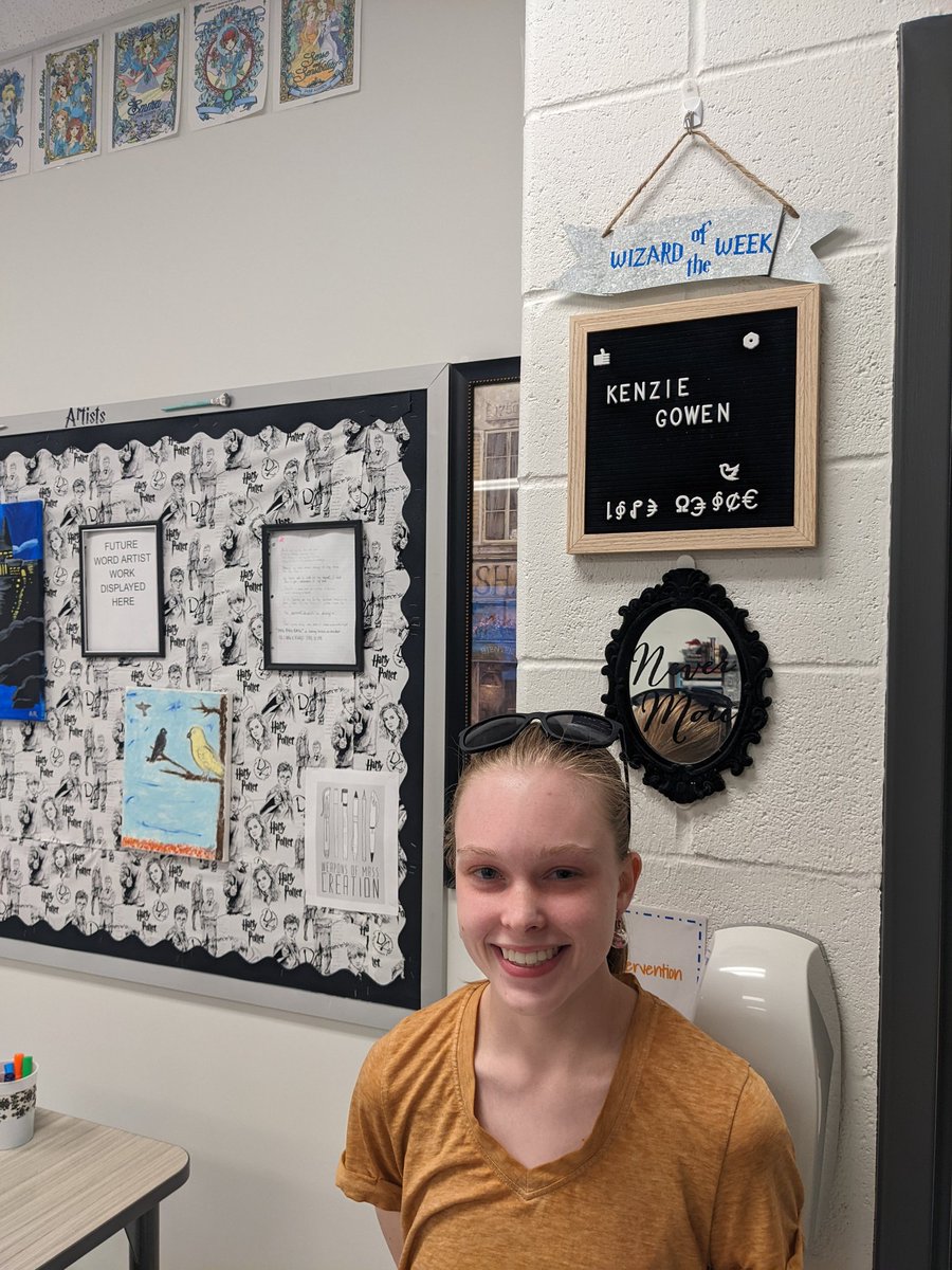 RechtienNPHS's tweet photo. Our second Wizard of the Week was a Writing Wizard. #WizardoftheWeek #WeAreNorthPoint https://t.co/7WTrLknNJP